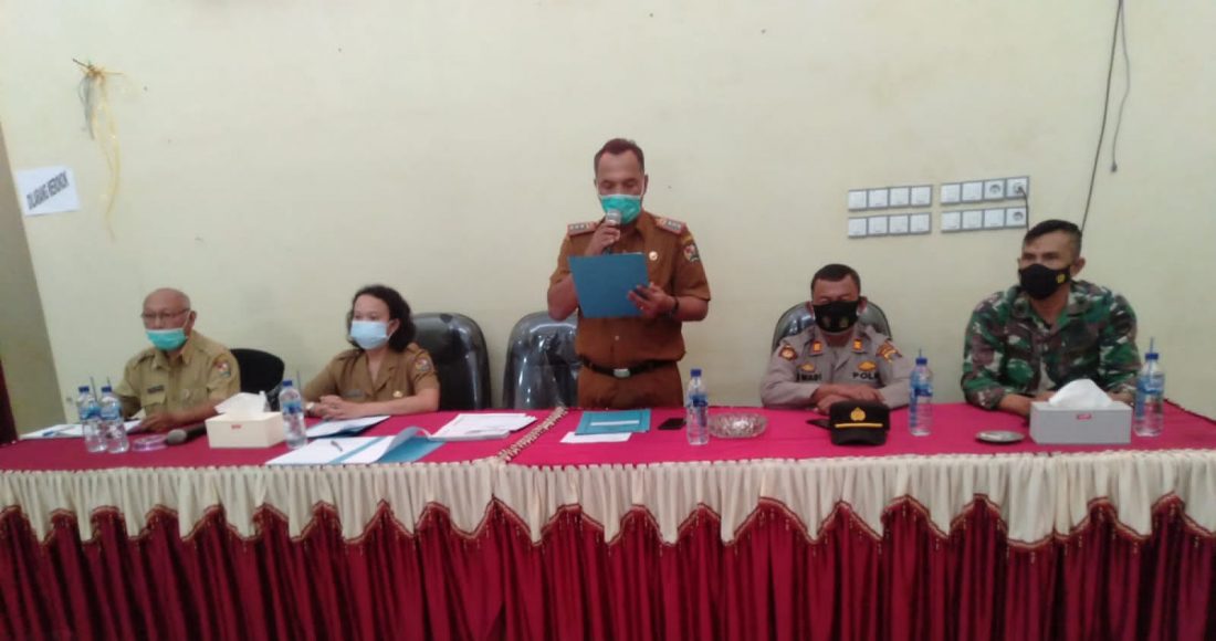 Bati Tuud Koramil 05/PY Hadiri Pelantikan Anggota BPD Desa Bintang Meriah