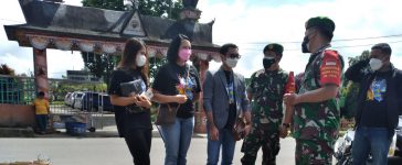 Babinsa Koramil 03/BT Ingatkan Pelaku Wisata di Gundaling Mematuhi Prokes